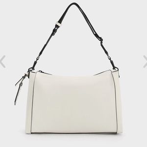 Brand New Cream Charles & Keith Shoulder Bag